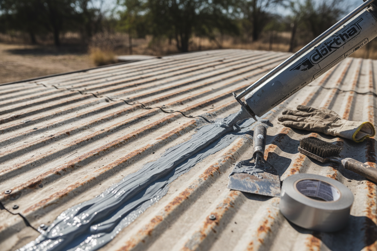 Trailer roof repair