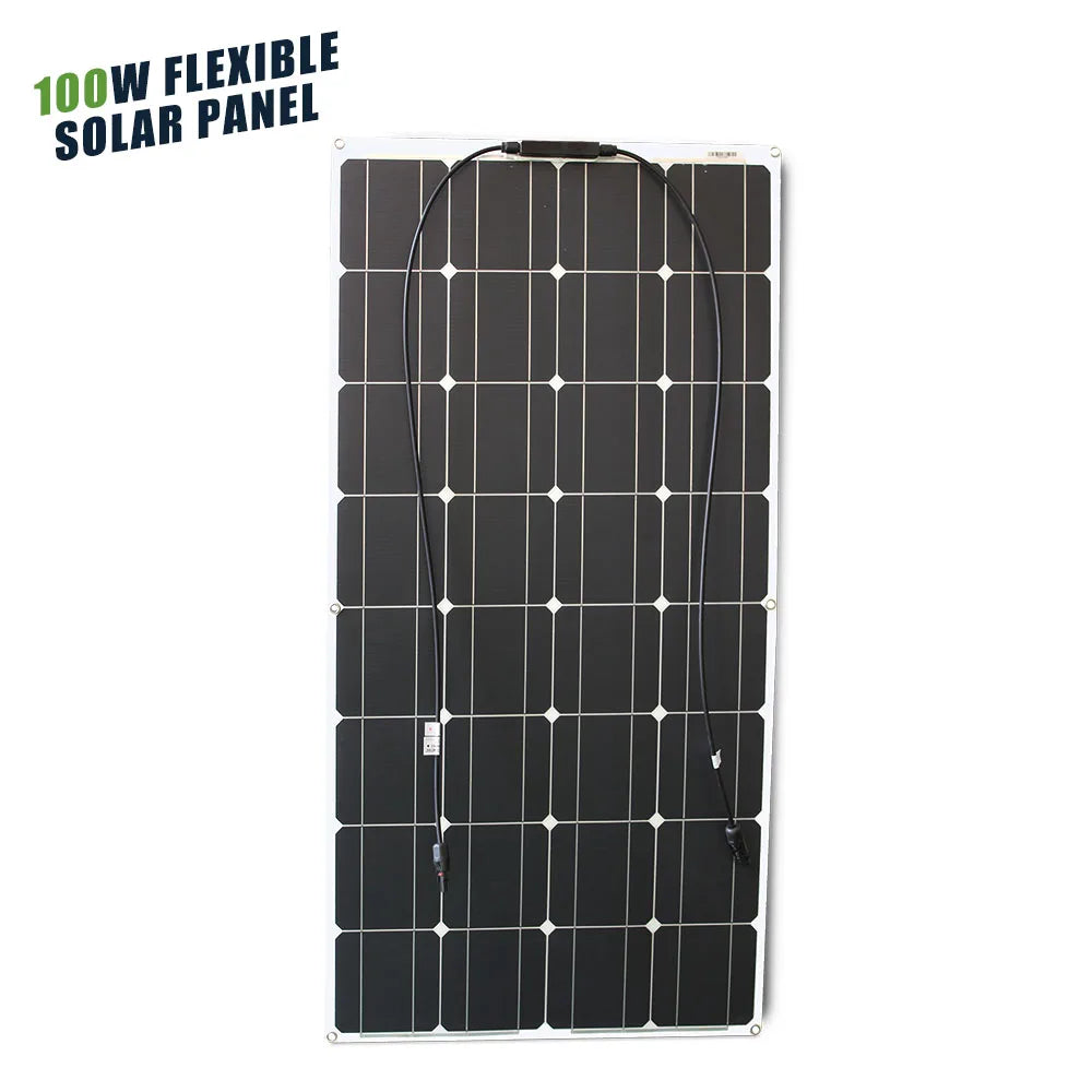 12V Flexible Solar Panel  Waterproof Monocrystalline