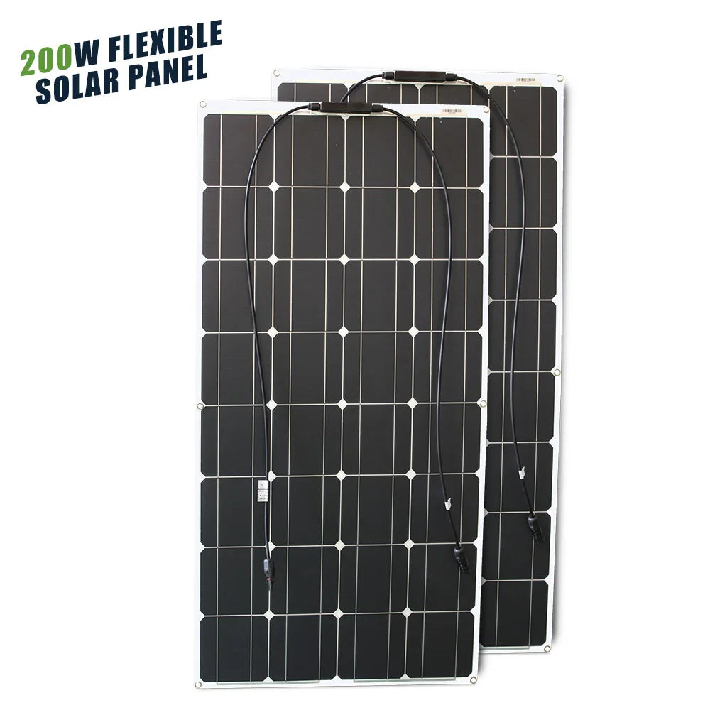 12V Flexible Solar Panel  Waterproof Monocrystalline