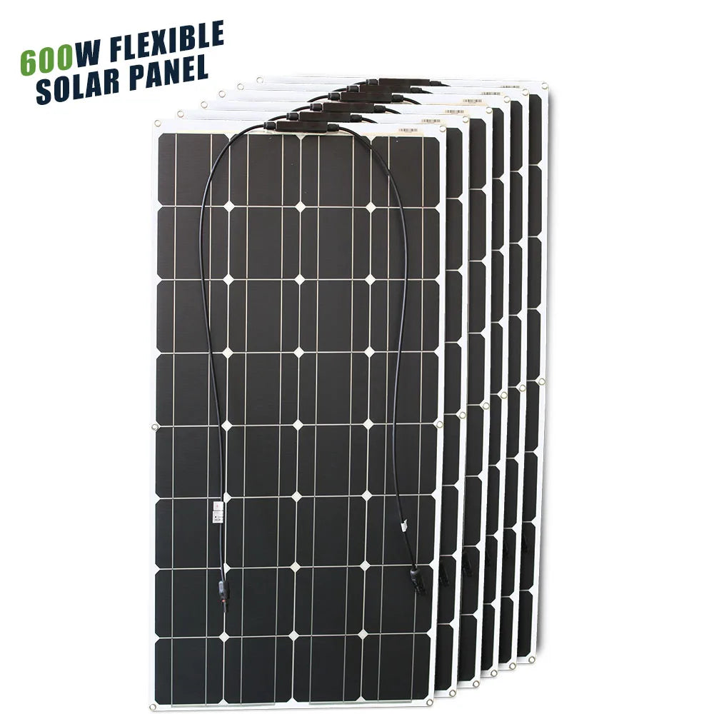 12V Flexible Solar Panel  Waterproof Monocrystalline