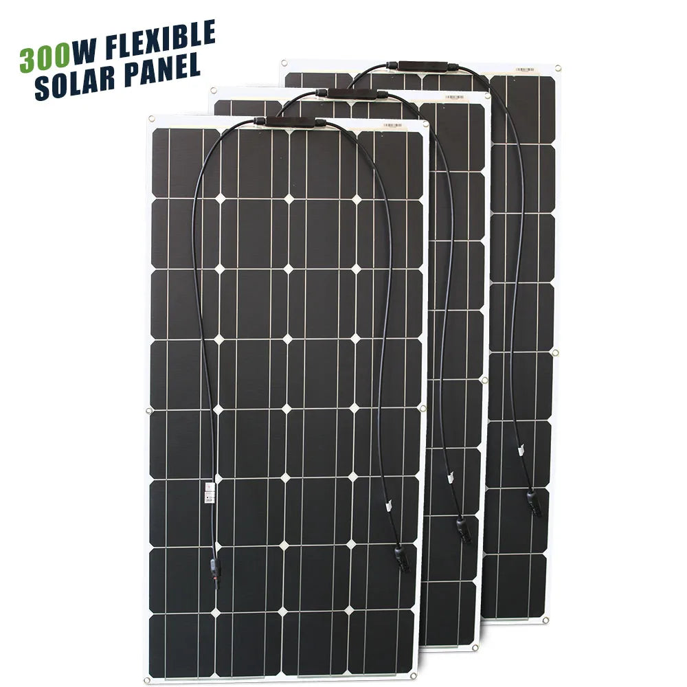 12V Flexible Solar Panel  Waterproof Monocrystalline