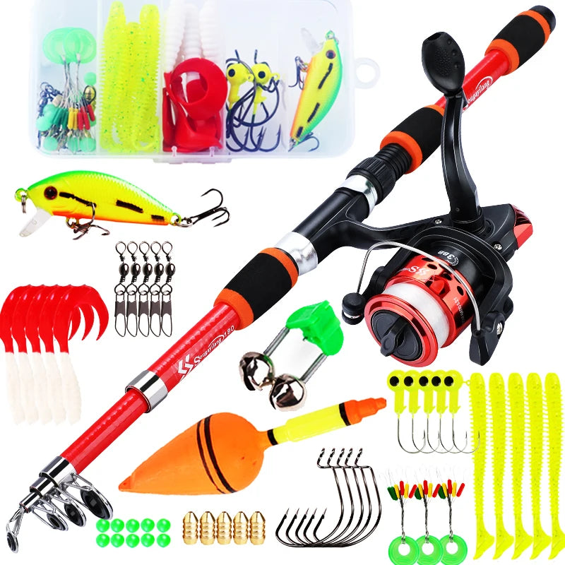 Spinning Fishing Rod and Reel Combo1.8M