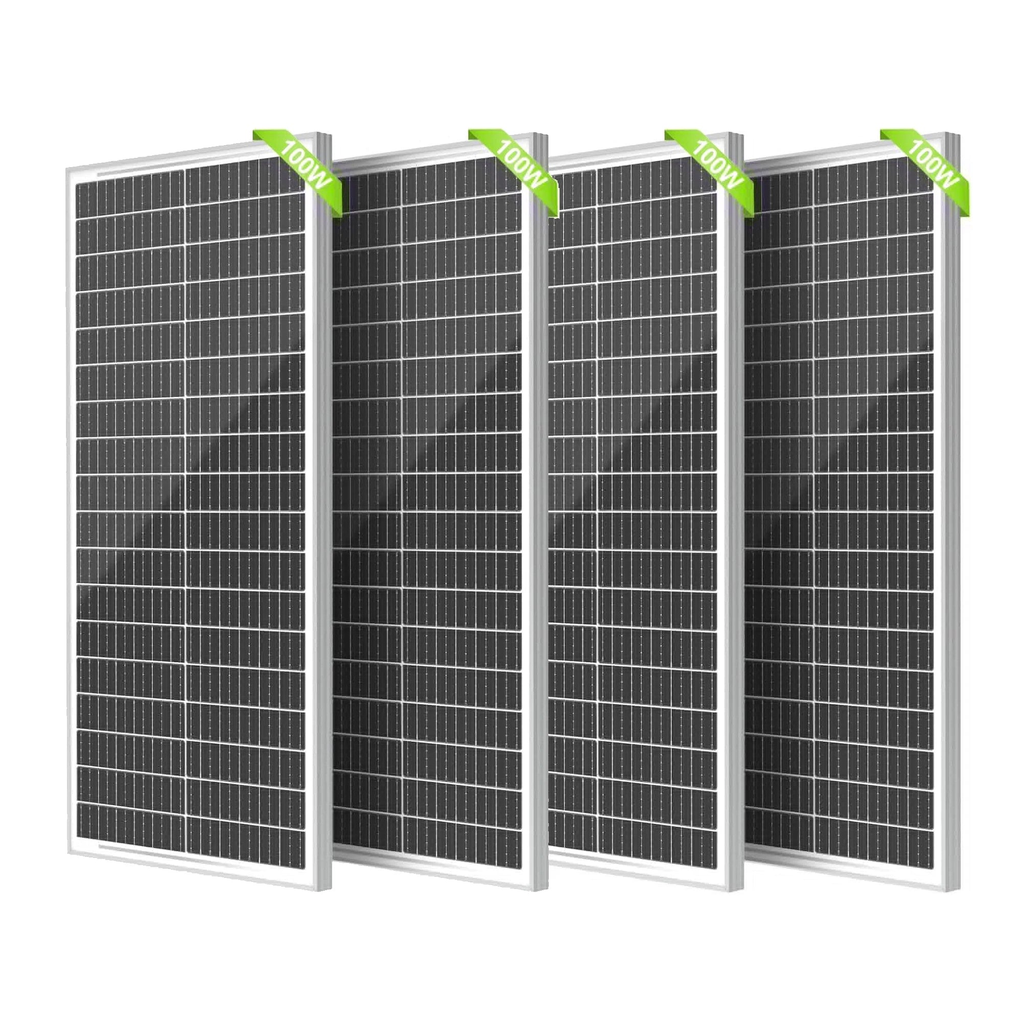 100W 12V Solar Panel 12BB Monocrystalline