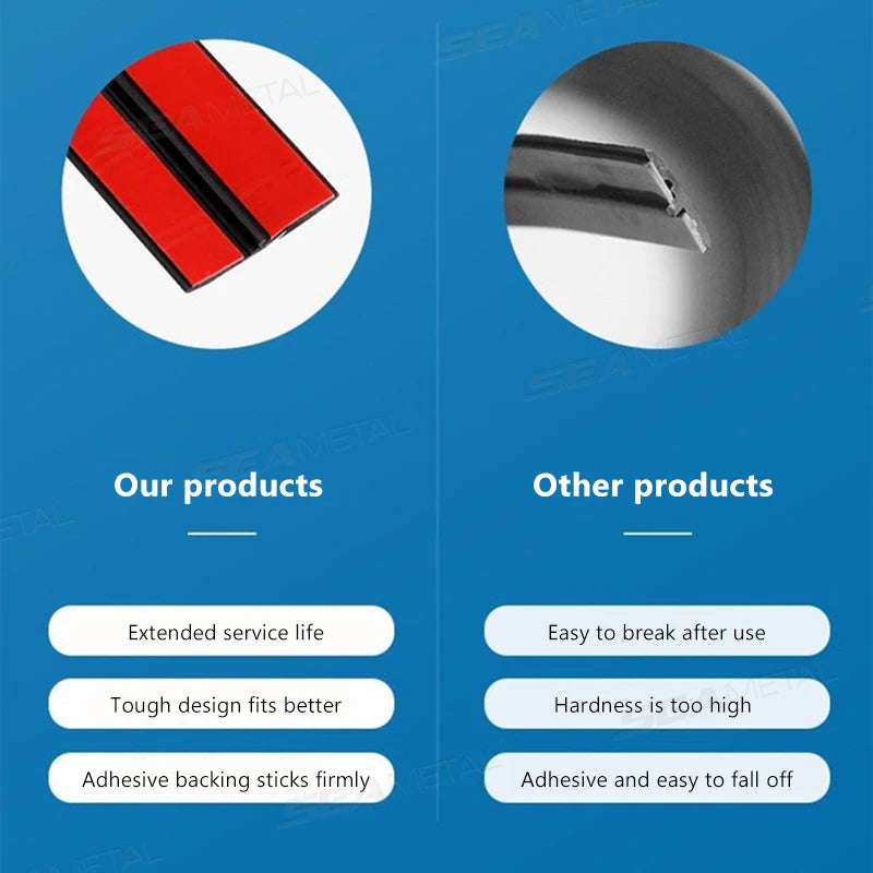 2/8M Rubber Seal Strips Roof Rubber Sealing Strip