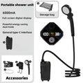 rechargeable Camping Shower pump with Shower Head