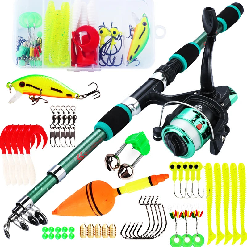 Spinning Fishing Rod and Reel Combo1.8M