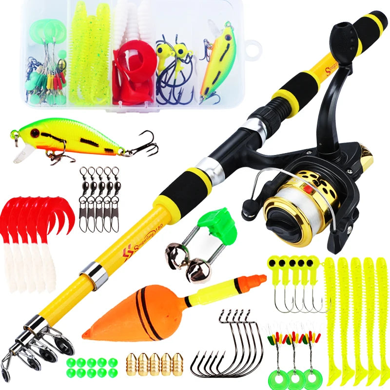 Spinning Fishing Rod and Reel Combo1.8M