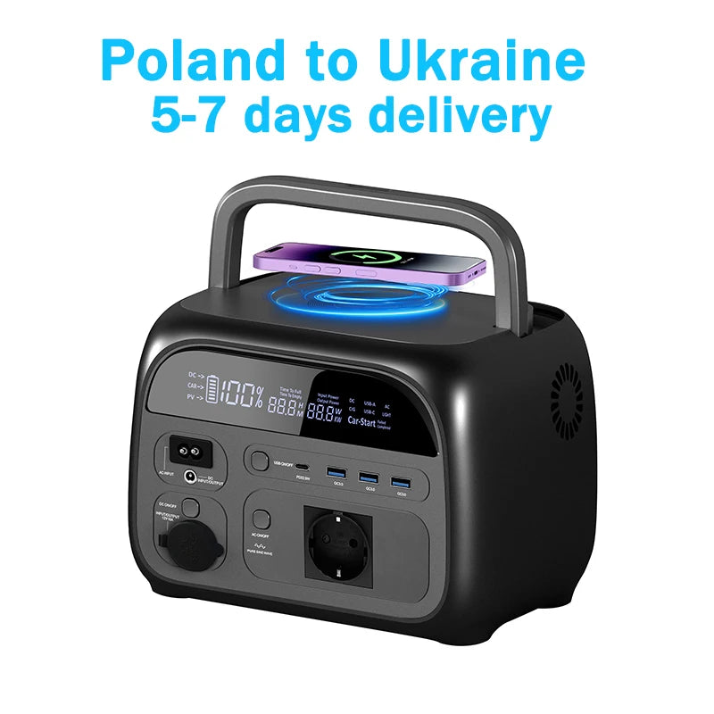 Portable Power Station 1024wh 345wh Lifepo4 Battery