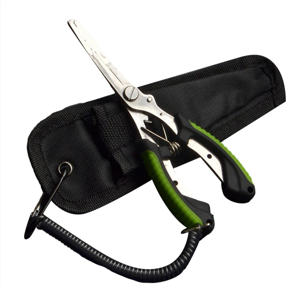 Stainless Steel Fishing Pliers with Hook Remover