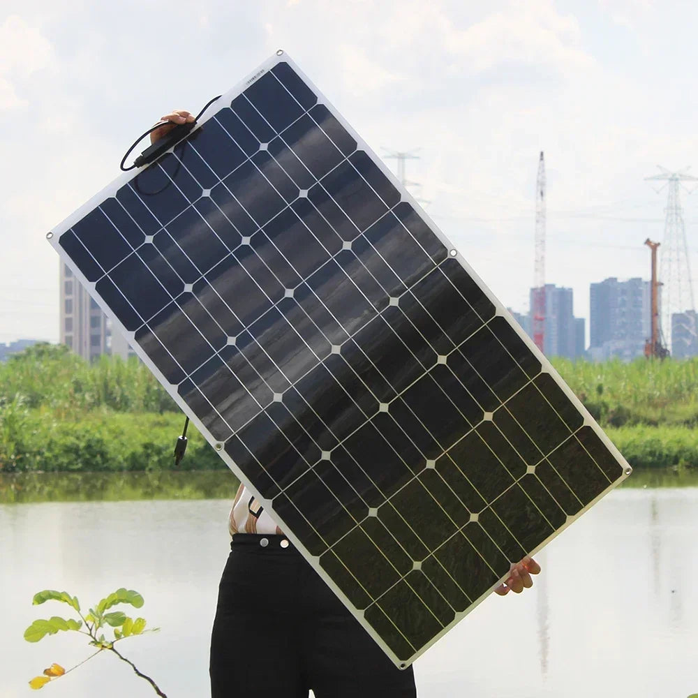 12V Flexible Solar Panel  Waterproof Monocrystalline