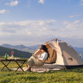 Pakicetus Instant Golden Tent - Portable 3-4 Person