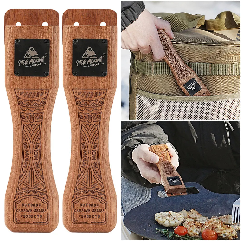 Outdoor Grill Pan Handle