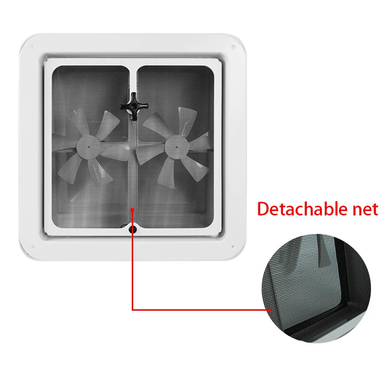RV 14" X 14" DC12V RV Roof Vent