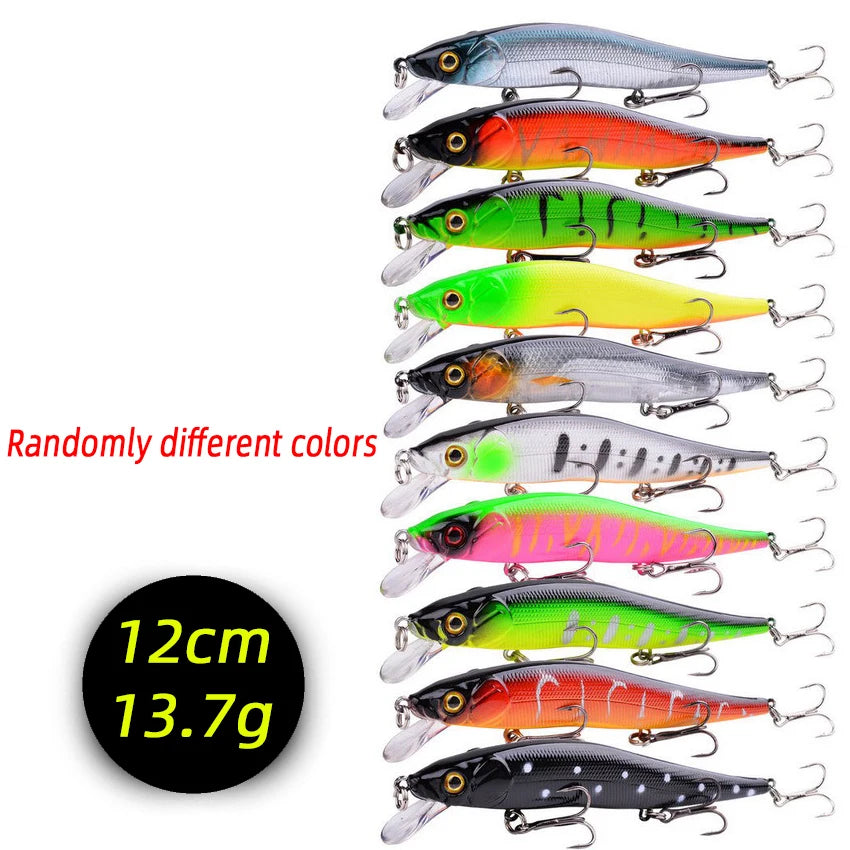 3/5/8Pcs Minnow Fishing Lure set