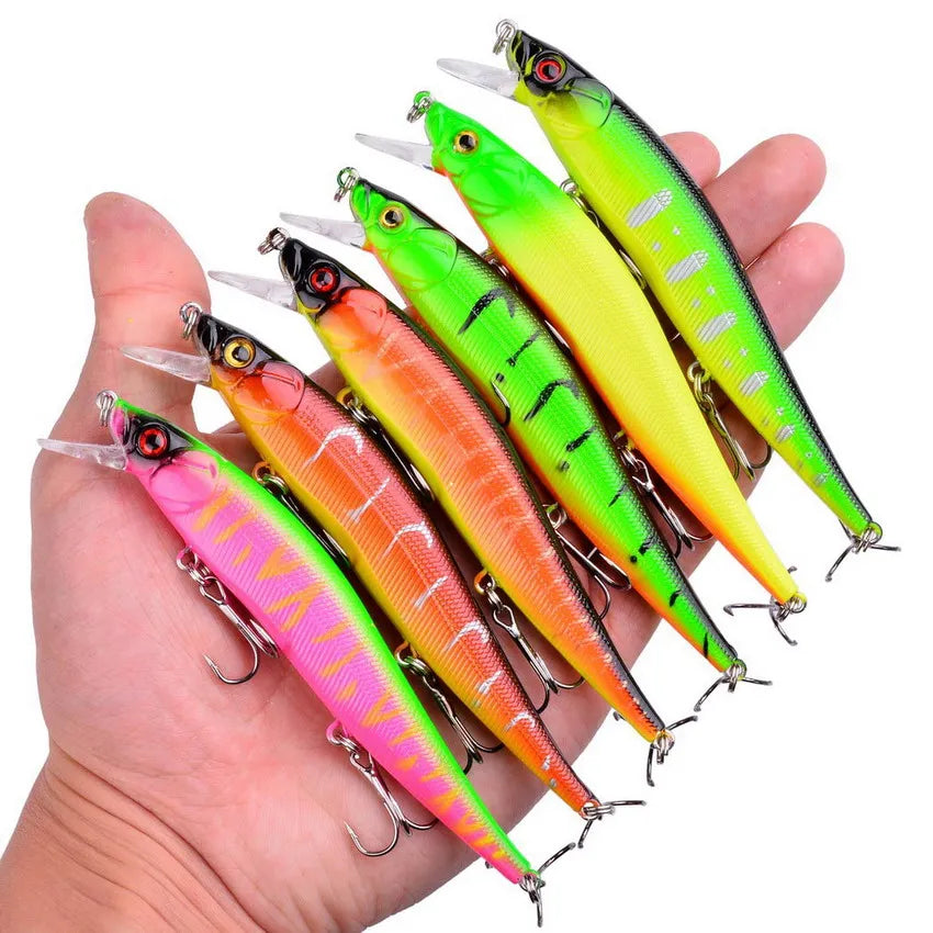 3/5/8Pcs Minnow Fishing Lure set