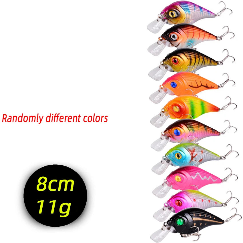 3/5/8Pcs Minnow Fishing Lure set