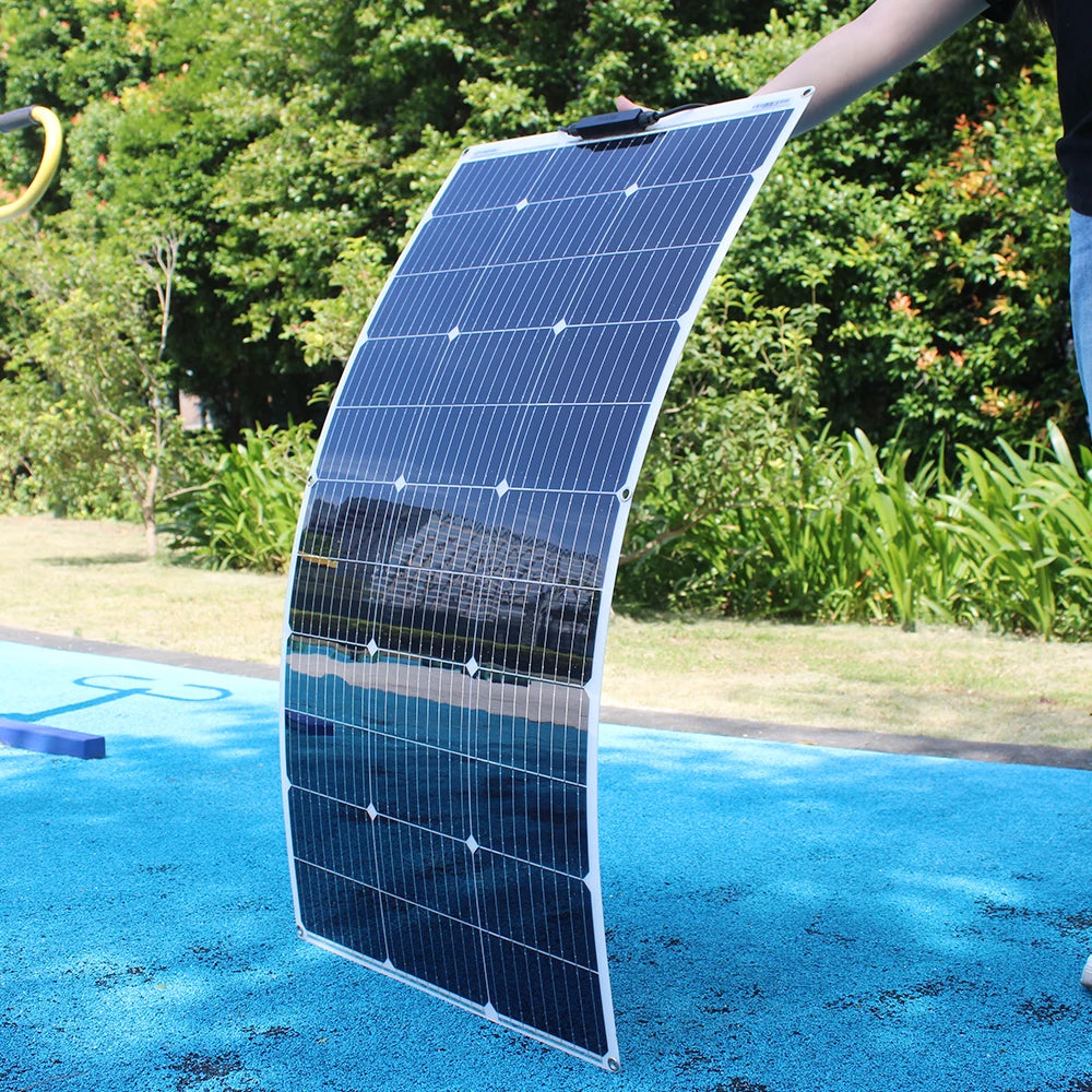 12V Flexible Solar Panel  Waterproof Monocrystalline