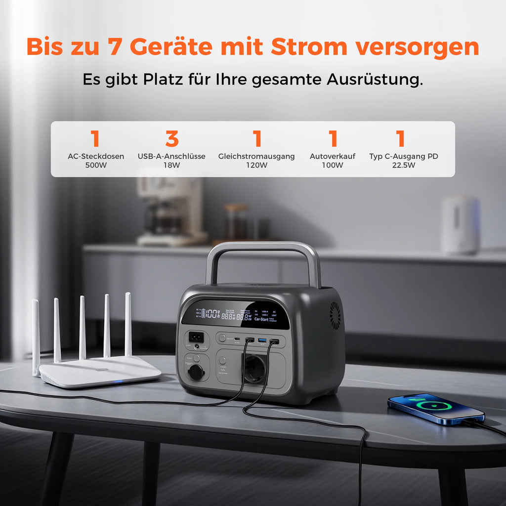 Portable Power Station 1024wh 345wh Lifepo4 Battery