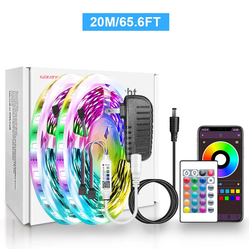 LED Strip Lights RGB 5050 Bluetooth control