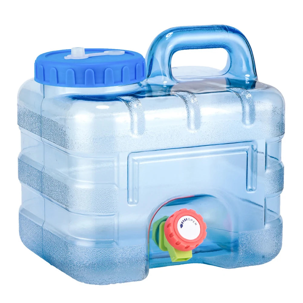 7.5/10/15L Camping Water Bucket with Faucet