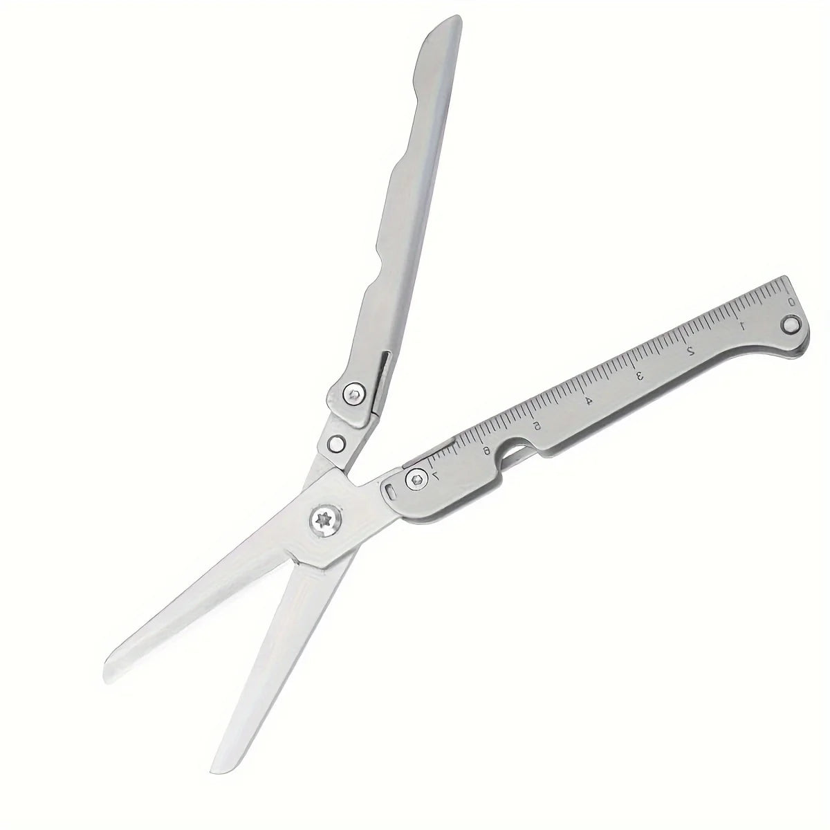 Portable Multifunctional Stainless Steel Folding Scissors
