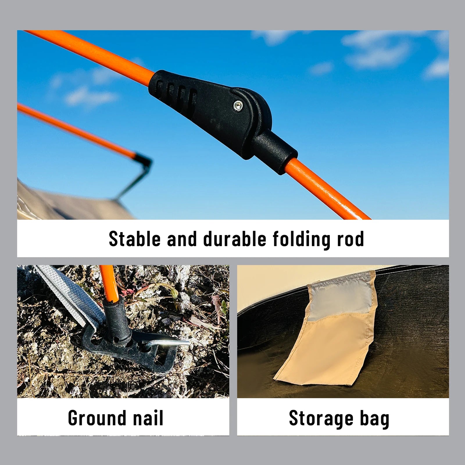 Outdoor Automatic Quick-opening 4 person Tent