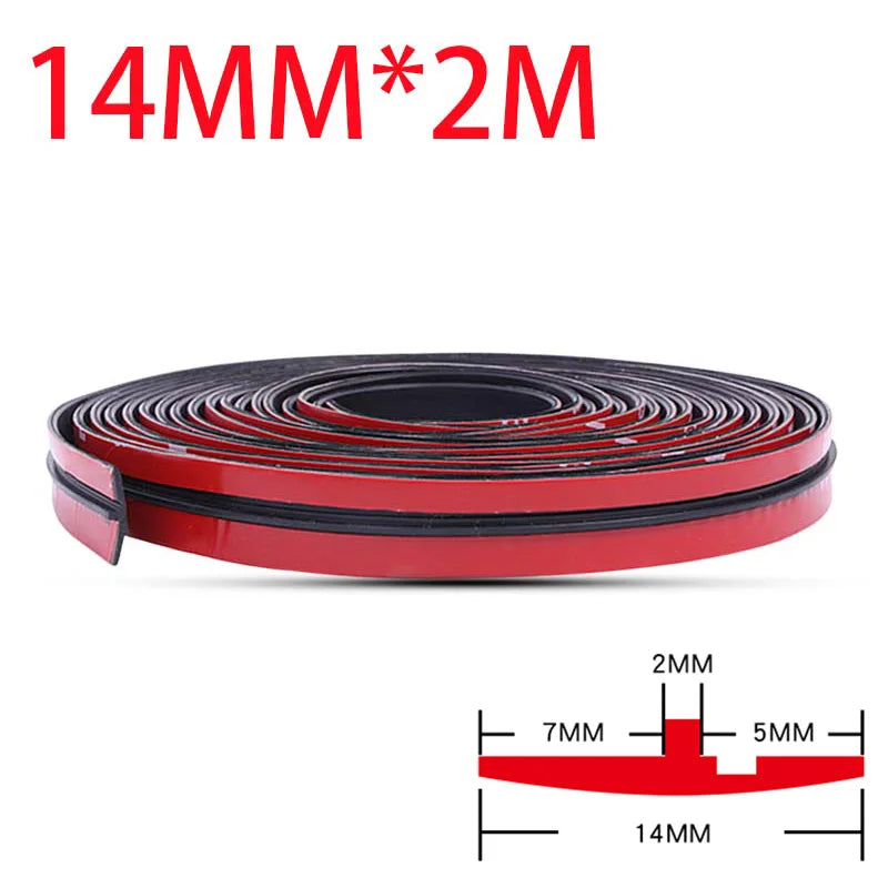 2/8M Rubber Seal Strips Roof Rubber Sealing Strip