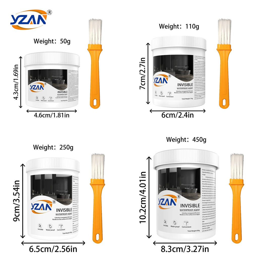 450g Polyurethane Waterproof Coating Invisible Sealant