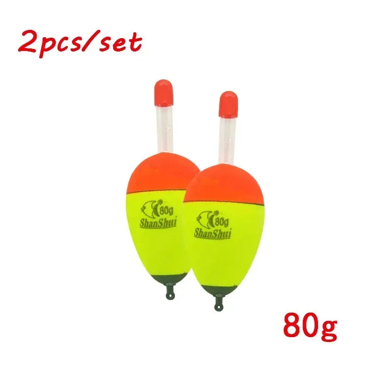 2/10pcs Luminous Fishing Float Stick Plastic Bobber