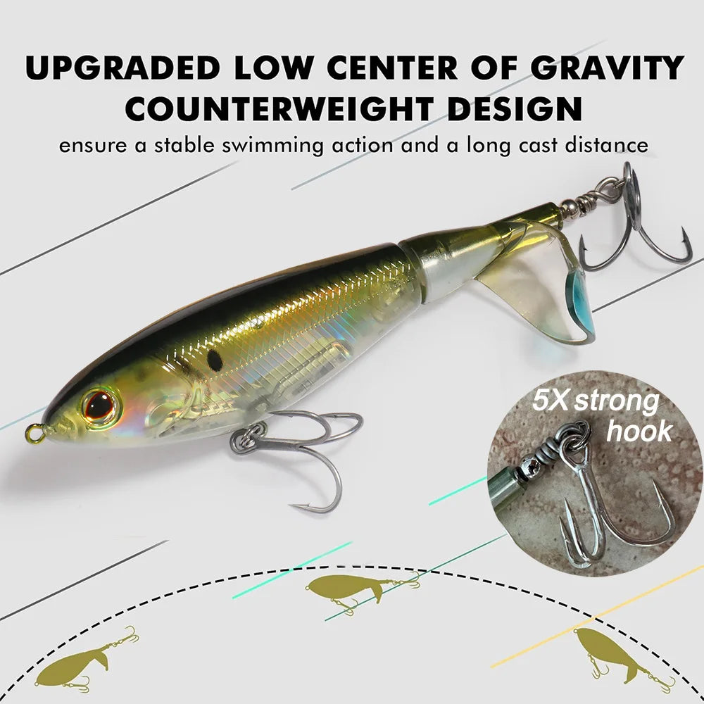 Propeller Plopper Chopp 20g 27g spinner bait