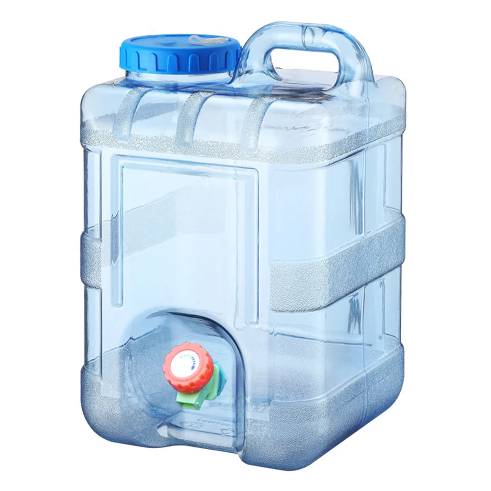 7.5/10/15L Camping Water Bucket with Faucet