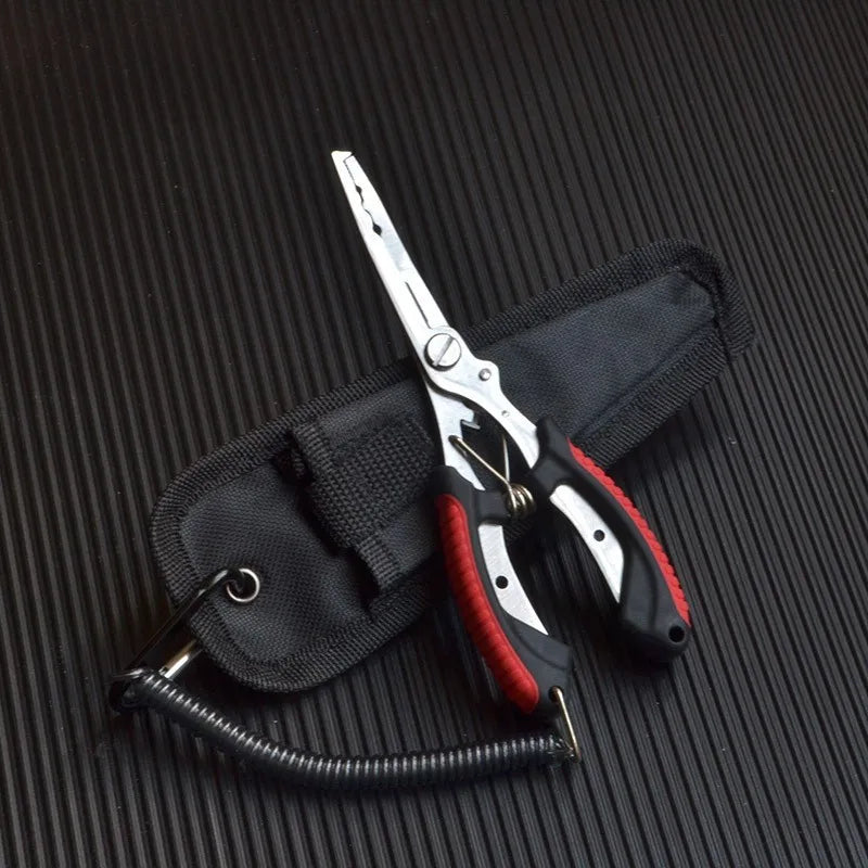 Stainless Steel Fishing Pliers with Hook Remover