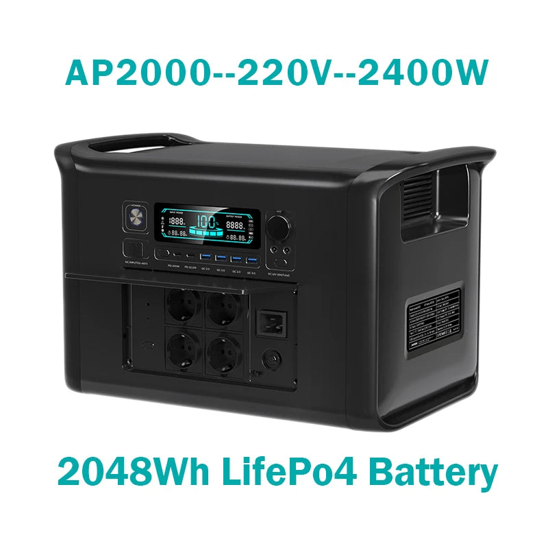 Portable Power Station 1024wh 345wh Lifepo4 Battery