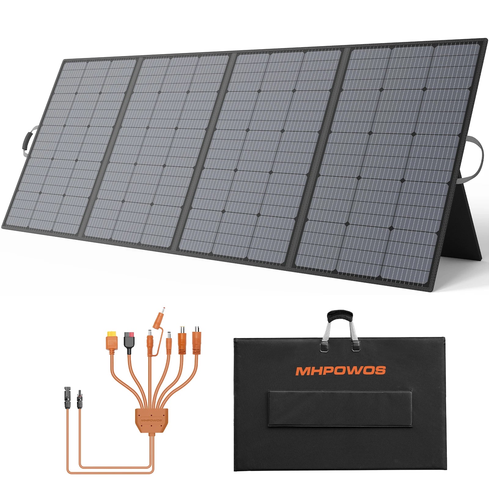 MHPOWOS 400W 220W 110W Lightweight Portable Solar Panel