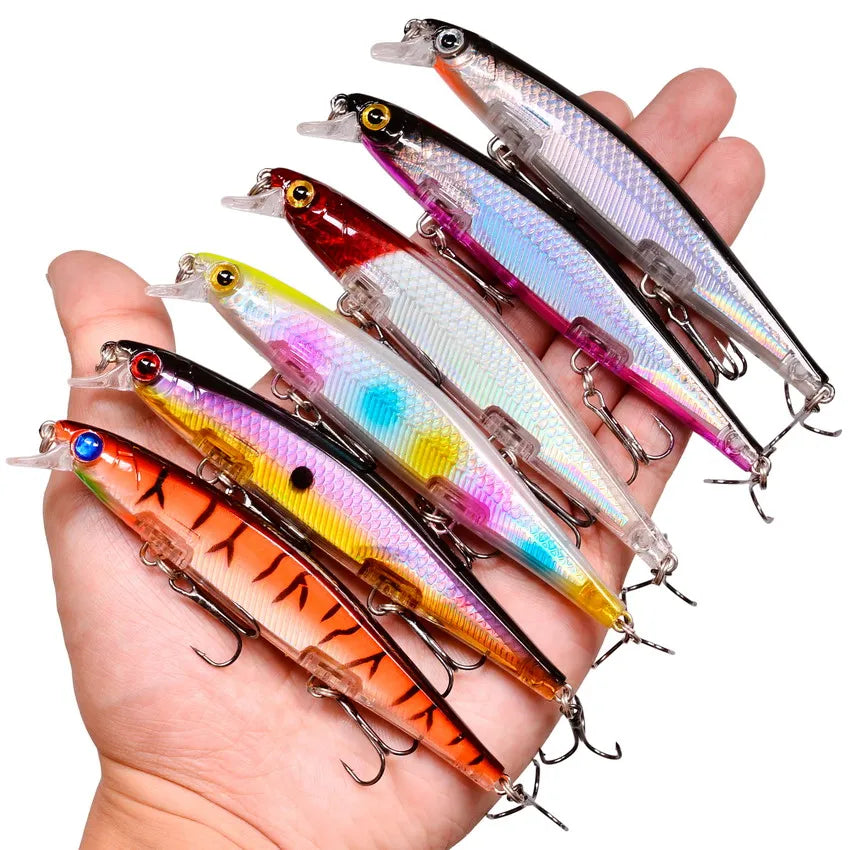 3/5/8Pcs Minnow Fishing Lure set
