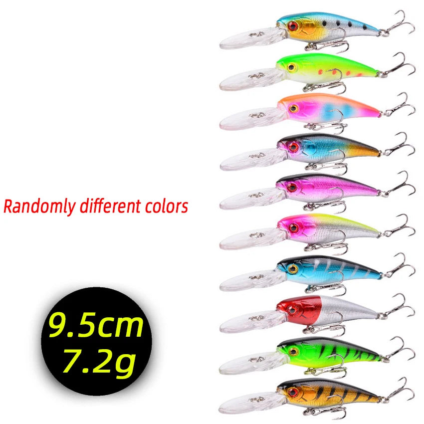 3/5/8Pcs Minnow Fishing Lure set