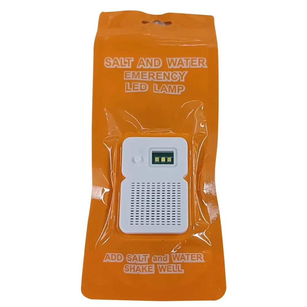 LED Salt Water Portable Emergency Lamp