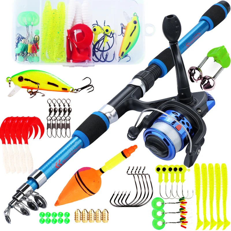 Spinning Fishing Rod and Reel Combo1.8M