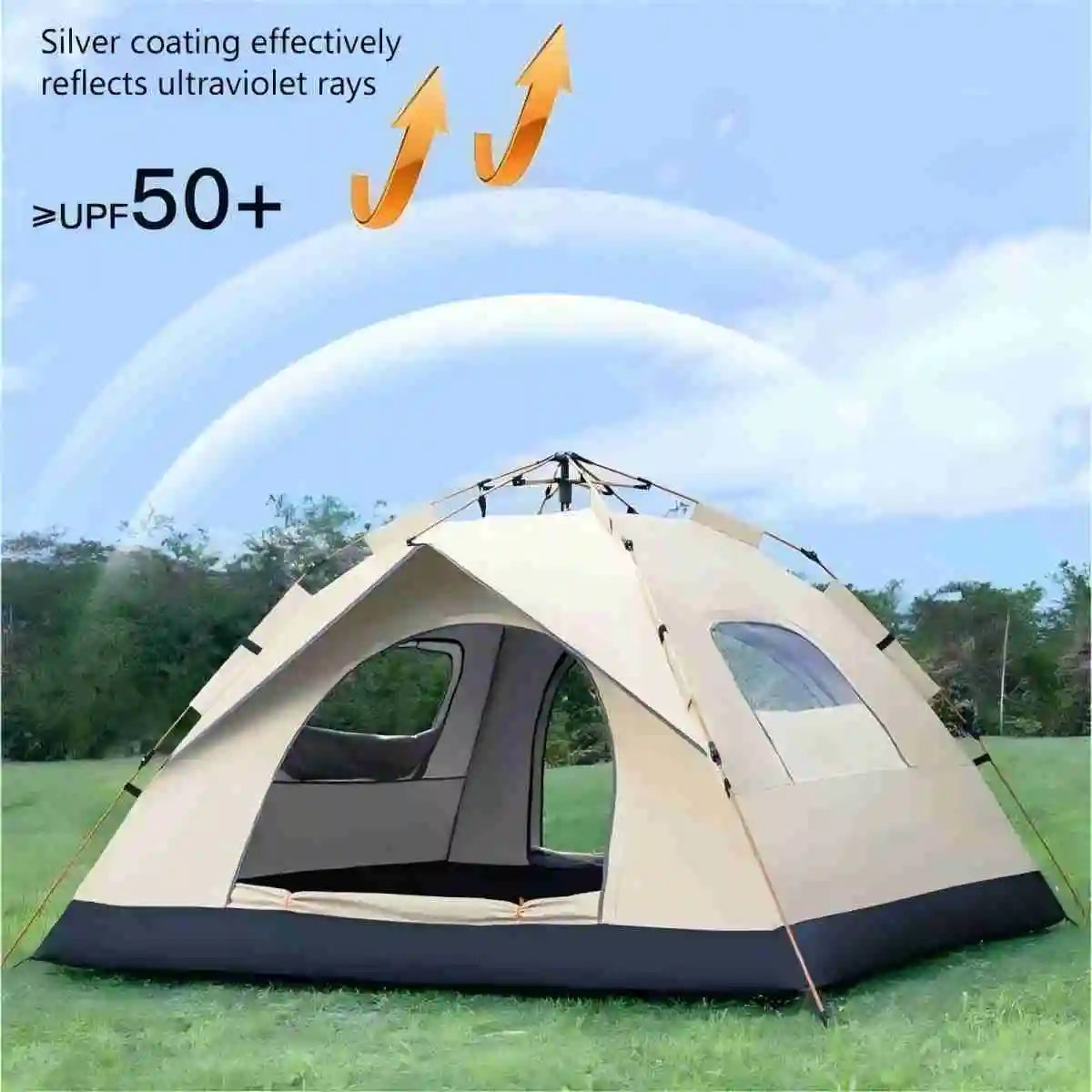 Reactive outdoor Camping tent