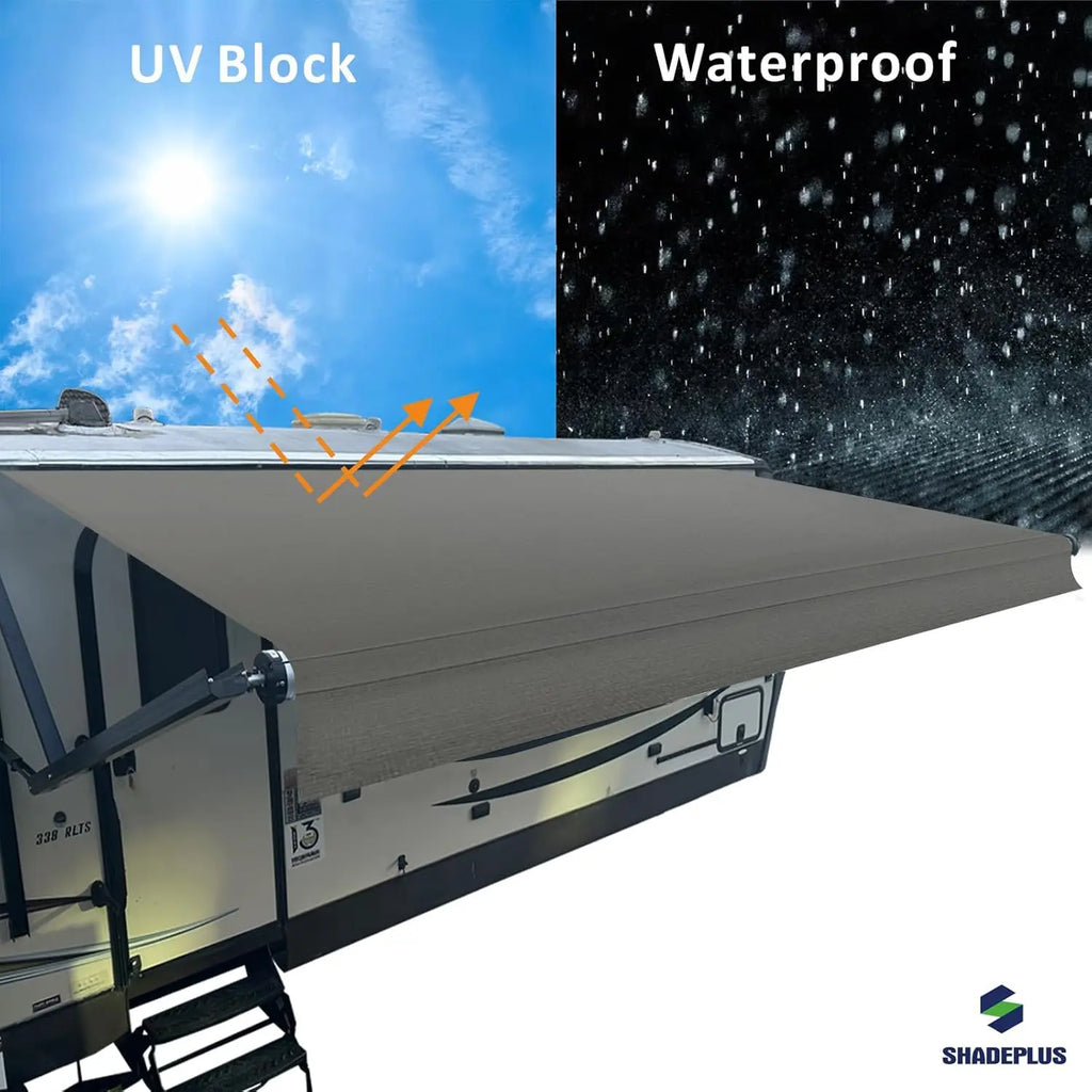 Heavy Duty Waterproof Vinyl RV Awning Replacement